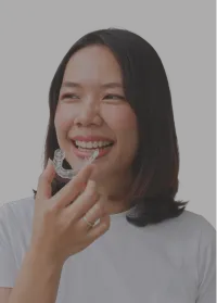 Invisalign clear aligners for teeth straightening